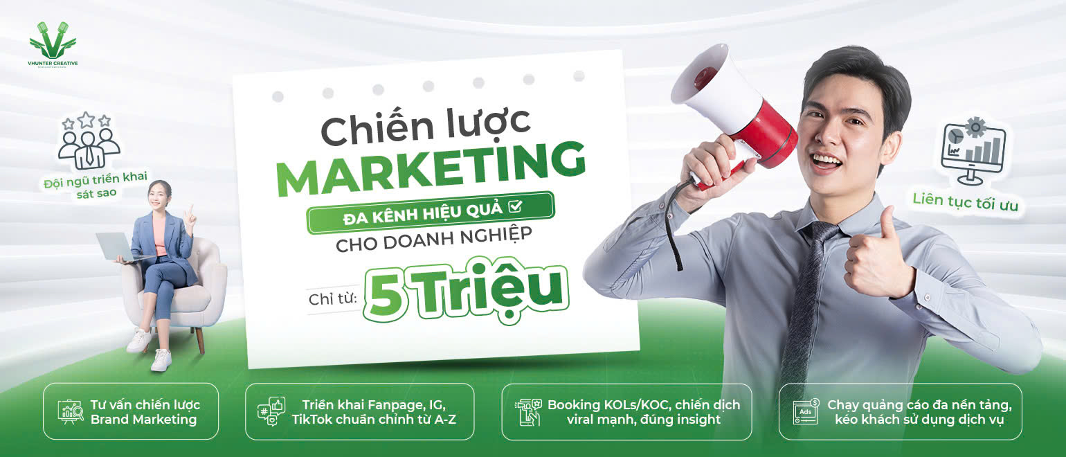 Vhunter - Dịch vụ sáng tạo nội dung